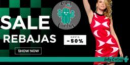Banner Anuncio Rebajas Ofertas Tienda Online